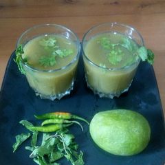 A picture of Roasted aam panna.