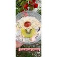 Salad buah creamy