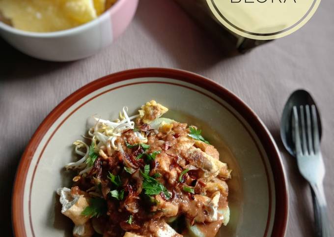 Cara Gampang Membuat 159. Lontong Tahu Khas Blora, Bikin Ngiler