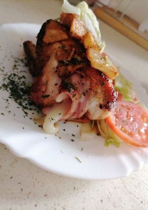 Una foto de Pollo sorpresa