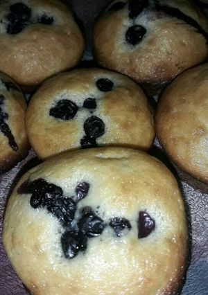 Una foto de Muffins de Arándanos