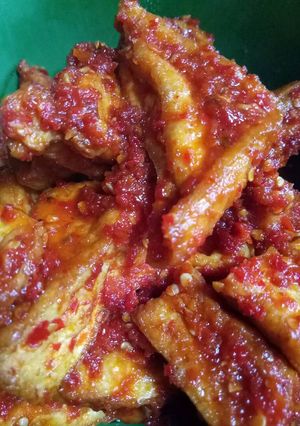 Foto resep Sambal Tahu Kuning
