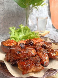 Foto resep Ayam Panggang Saos Barbeque #392