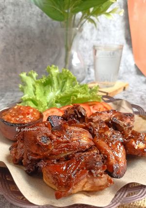 Foto resep Ayam Panggang Saos Barbeque #392