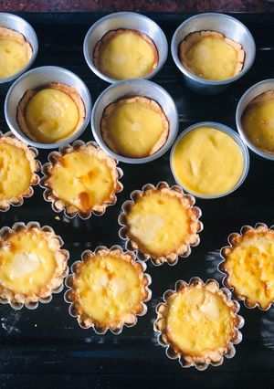 Hình của món Bánh tart trứng Hong Kong.
