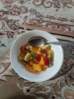 عکسی از دستور سالاد میوه