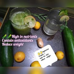 A picture of Detox drink for reduce weight.