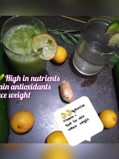 A picture of Detox drink for reduce weight.