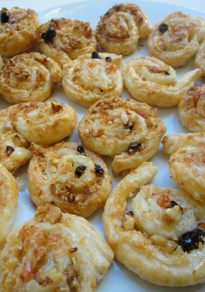 A picture of Coconut Pinwheels.