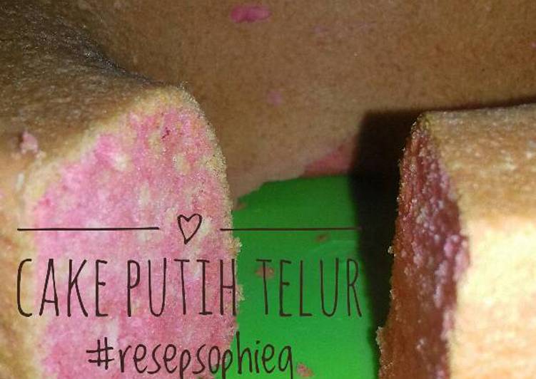 Resep Cake Putih Telur, Enak
