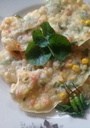 Foto resep Bakwan Jagung Pegagan