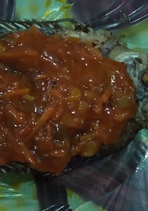 Foto resep 8.Gurame saos asam manis #bikinramadanberkesan