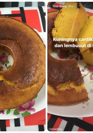 Foto resep Cake labu kuning