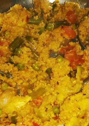A picture of Masala Upma.