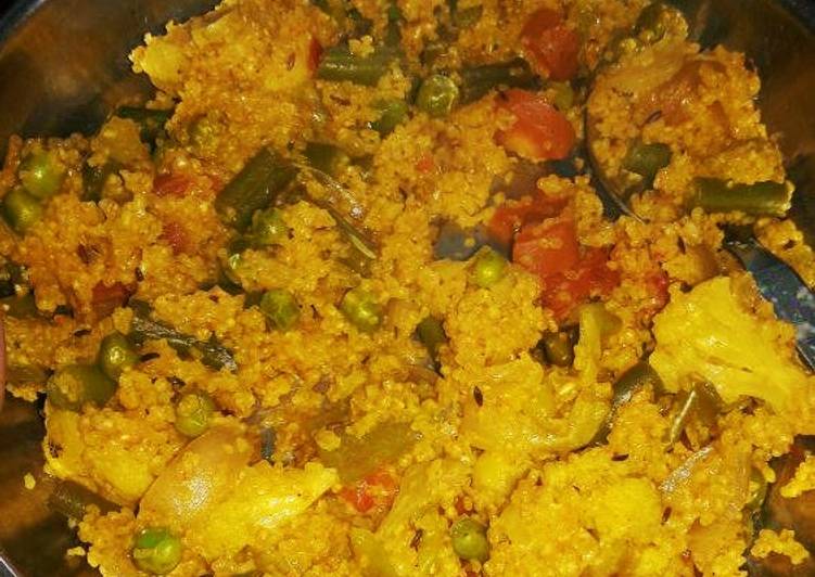 Recipe of Homemade Masala Upma