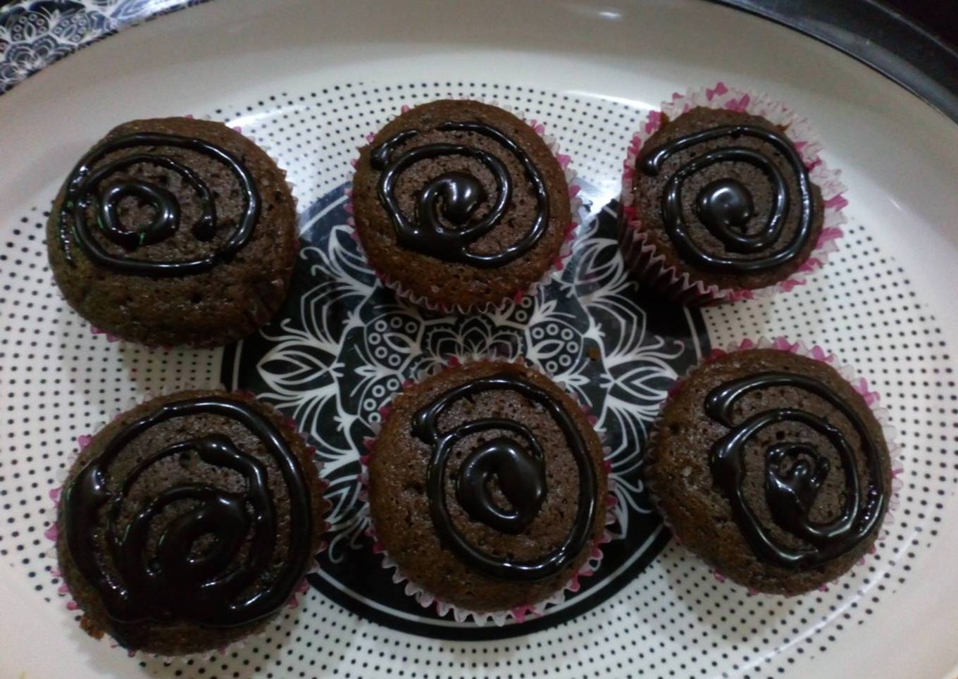 1 egg chocolate cup cake