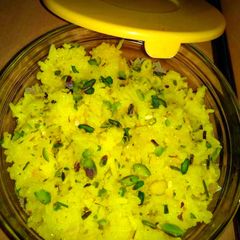 A picture of Teiri (sweet rice).