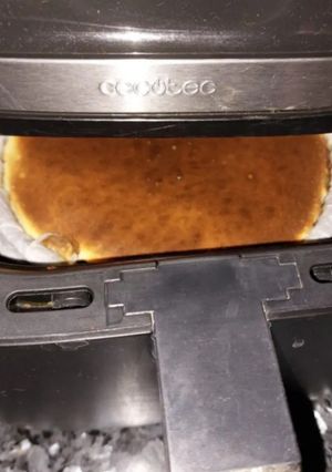 Una foto de Tarta de queso en airfryer