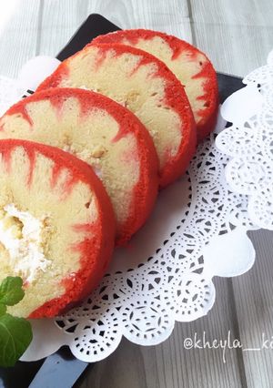 Foto resep Bolu Gulung Putih Telur rekomend 😍
