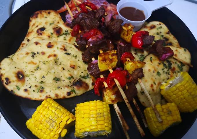 BEEF MSHAKIKI / BEEF SKEWERS Recipe