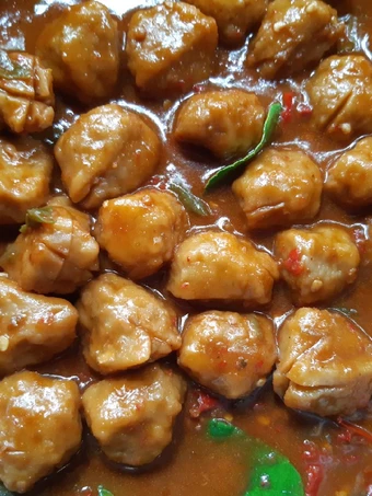 Langkah Gampang Menyiapkan Resep Bakso Mercon Pedas / Pentol Pedas yang Lezat Anti Ribet, Bikin Ngiler