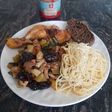 Poulet d'automne aux cèpes, pruneaux et courgettes !