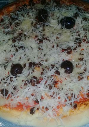 صورة لوصفة بيتزا ايطالية 🍕