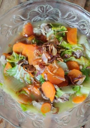 Foto resep Sayur sop ayam