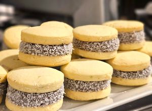 Una foto de Alfajores de maicena