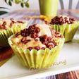 Muffins aux pommes et crumble de cookies au chocolat