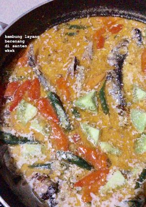 Foto resep Ikan Kembung Layang masak Santan