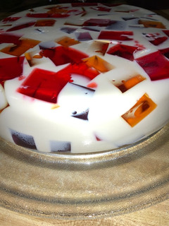 Una foto de Gelatina de Mosaico. #ElRegaloDeCocinar