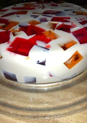 Una foto de Gelatina de Mosaico. #ElRegaloDeCocinar