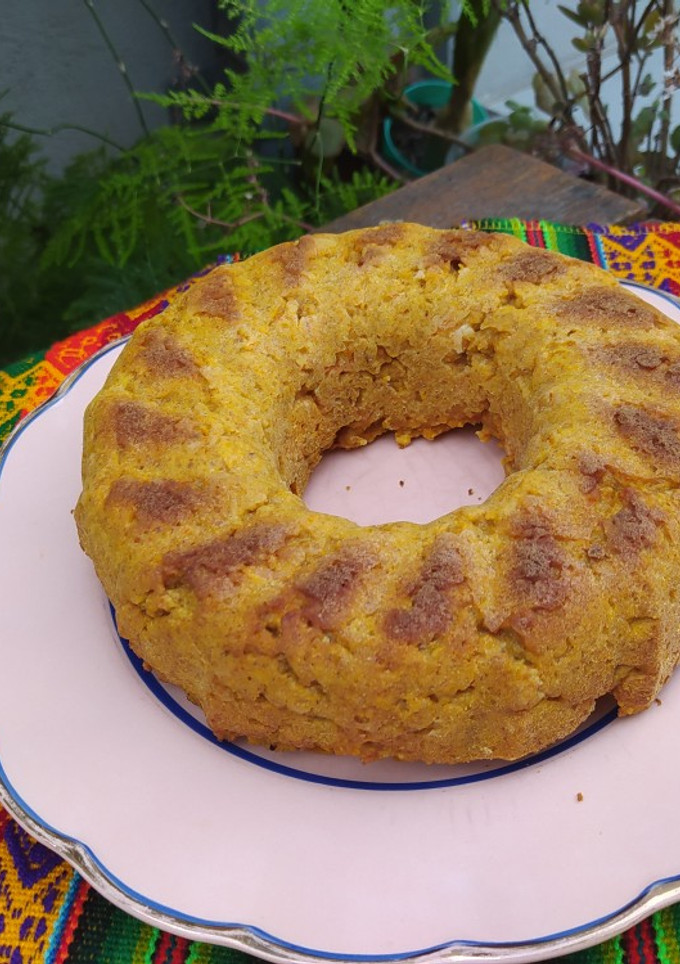 Una foto de Budín saludable de zanahoria y naranja, sin azúcar