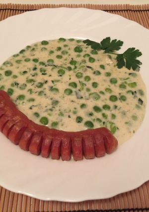 Zöldborsófőzelék recept fotója
