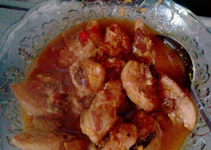 Ayam rica goreng