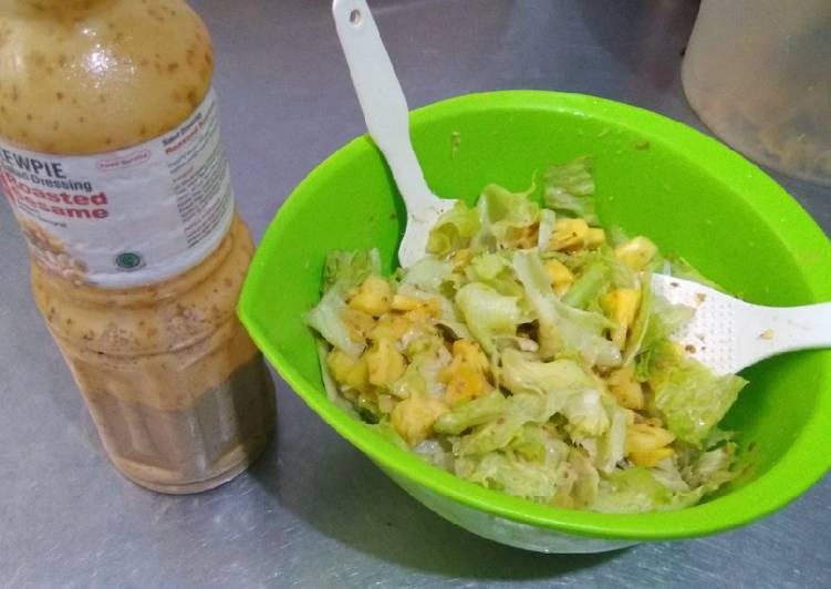 Resep Salad sayur mayo wijen Enak Banget