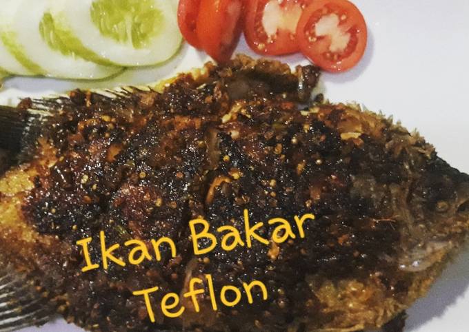 Ikan Guramih Bakar Teflon Umami