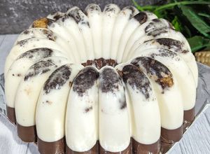 Foto resep Puding Cokelat Oreo Susu