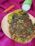 Bajra Flour Cheela Handvo