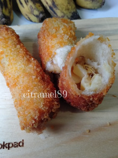 Foto resep Sandwich Goreng Pisang Coklat Keju