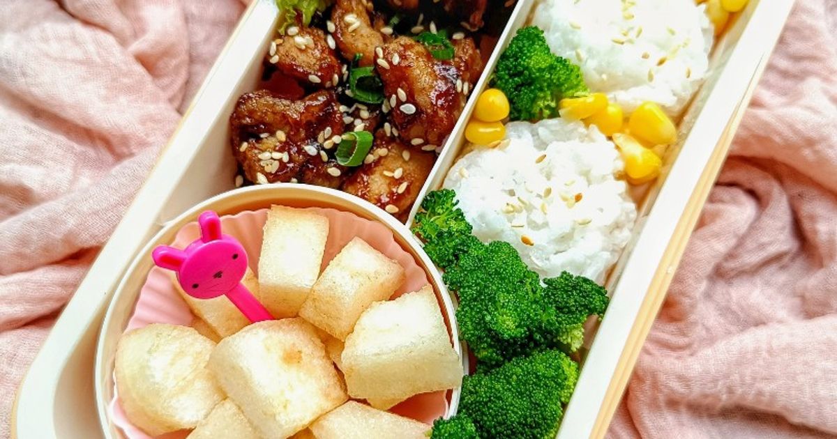 Bekal Sekolah : Sayuran Rebus