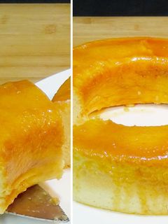 Una foto de Pudín o budín de piña