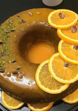 صورة لوصفة كيكة برتقال