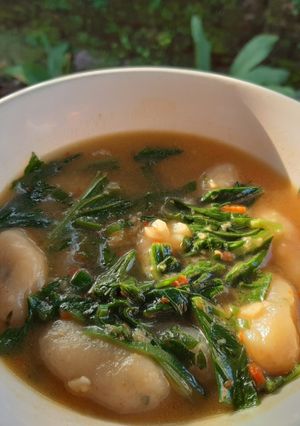 Foto resep Cilok Kuah Pedas dengan Sawi