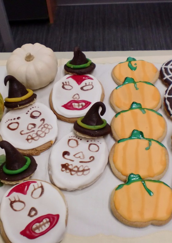 Una foto de Galletas de mantequilla y jengibre halloween