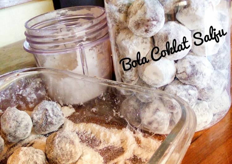 Bola-bola Coklat Salju. Cookies murah anti ribet. (Dapur Mak Bee)