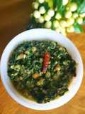 Spinach dhal curry/Pasalai Keerai kootu/Palak dhal sabzi