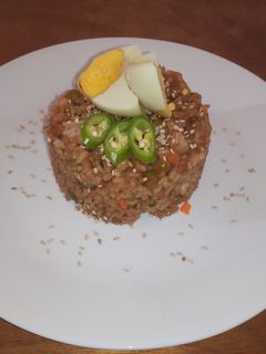 Una foto de Arroz yakimeshi