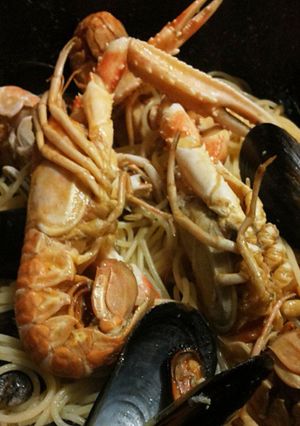 Foto di Spaghetti al sapore di mare 🐟🐟🐟🐟🦐